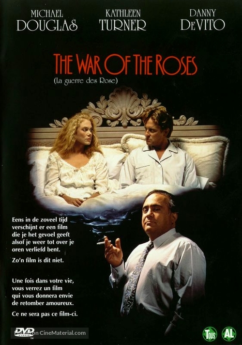 The War of the Roses - Dutch DVD movie cover