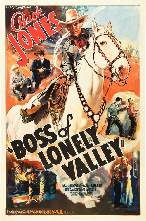 Boss of Lonely Valley - Movie Poster