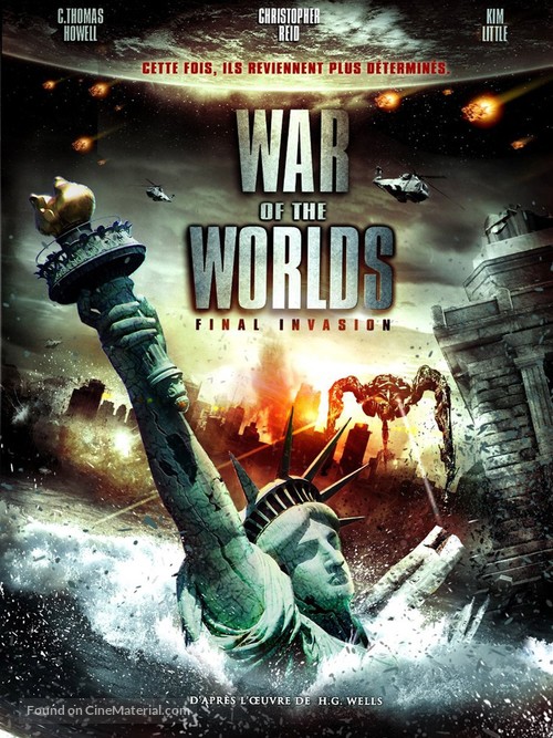 War of the Worlds 2: The Next Wave - French DVD movie cover