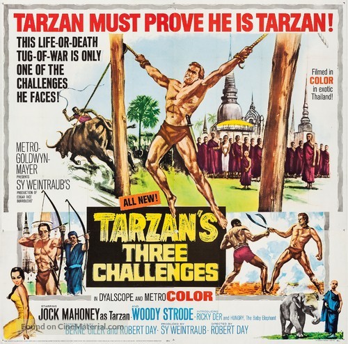 Tarzan&#039;s Three Challenges - Movie Poster