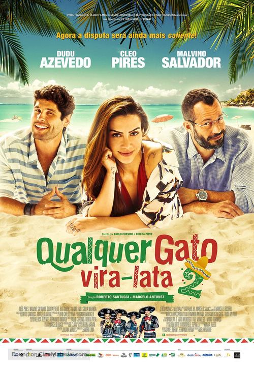 Qualquer Gato Vira-Lata 2 - Brazilian Movie Poster