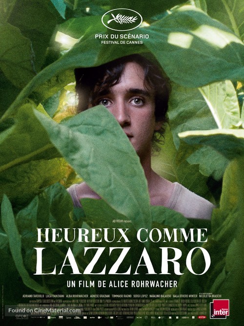 Lazzaro felice - French Movie Poster