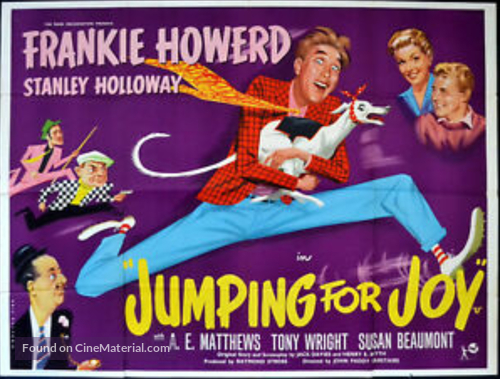 Jumping for Joy - British Movie Poster