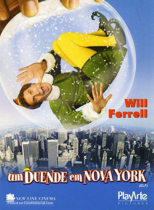 Elf - Brazilian DVD movie cover