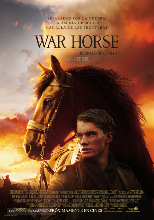 War Horse - Spanish Movie Poster