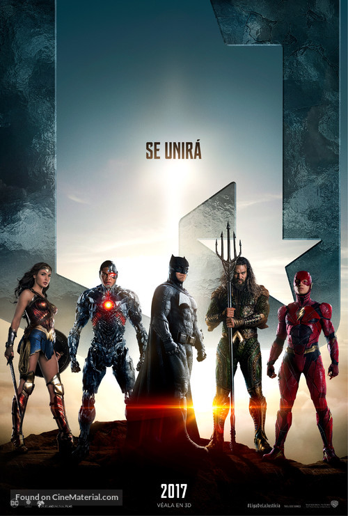 Justice League - Argentinian Movie Poster
