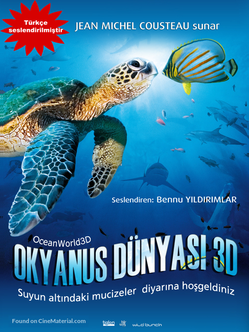 OceanWorld 3D - Turkish Movie Poster