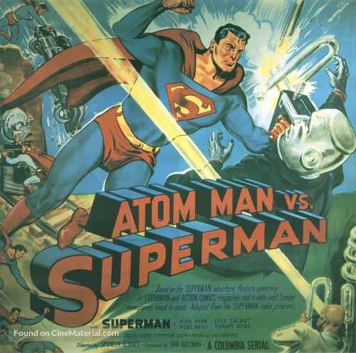 Atom Man Vs. Superman - Movie Poster