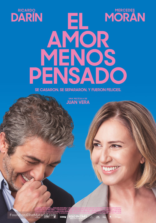 El amor menos pensado - Colombian Movie Poster