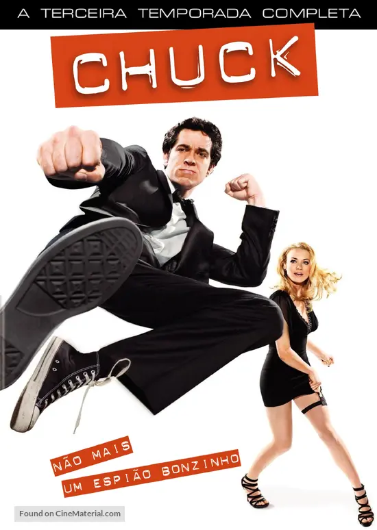 &quot;Chuck&quot; - Brazilian DVD movie cover