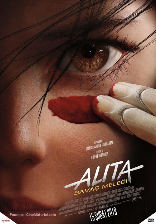 Alita: Battle Angel - Turkish Movie Poster