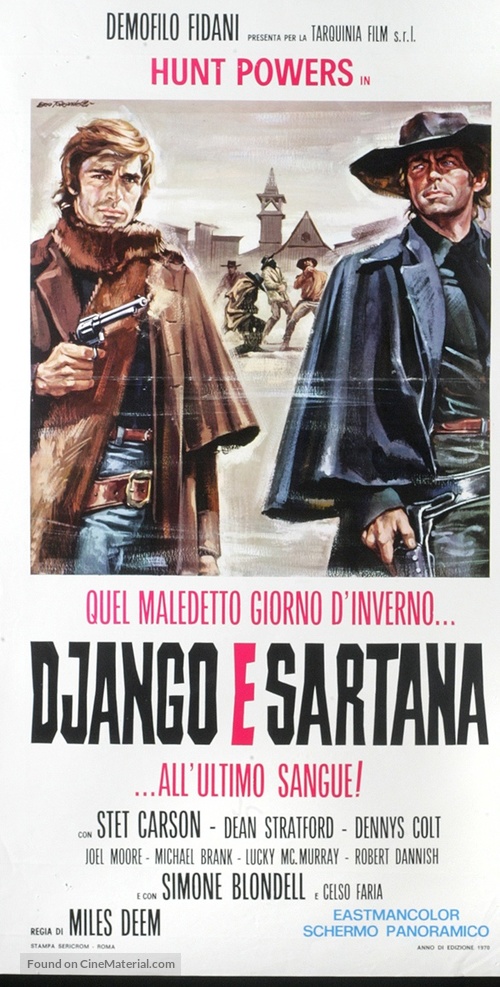 Arrivano Django e Sartana... &egrave; la fine - Italian Movie Poster