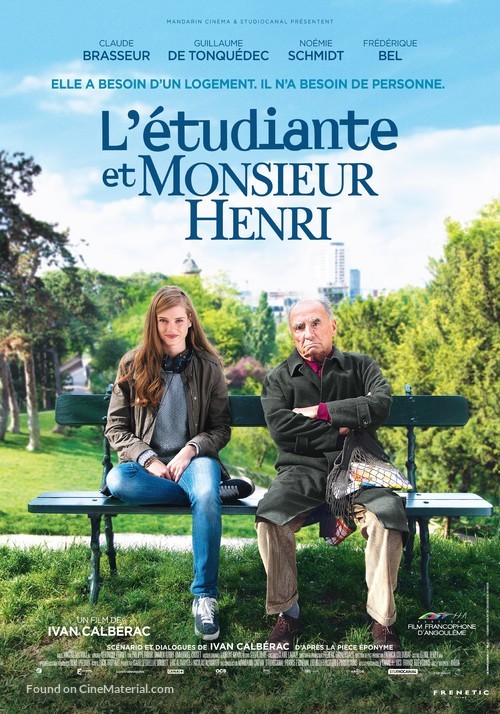 L&#039;&eacute;tudiante et monsieur Henri - Swiss Movie Poster