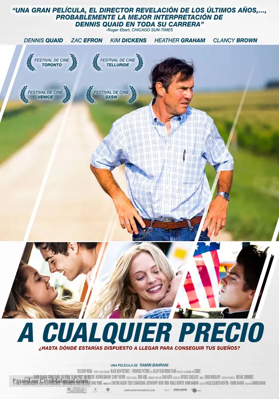 At Any Price - Spanish Movie Poster