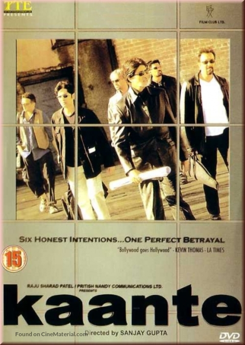 Kaante - British DVD movie cover