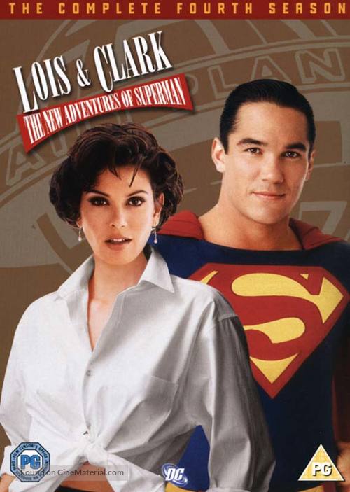 &quot;Lois &amp; Clark: The New Adventures of Superman&quot; - British DVD movie cover