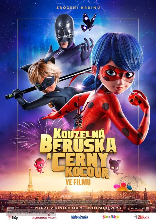 Miraculous: Le Film - Czech Movie Poster