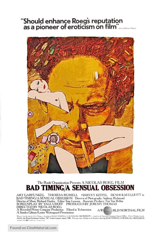 Bad Timing - Movie Poster