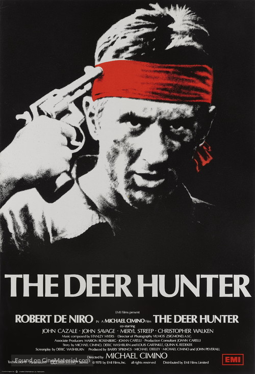 The Deer Hunter - British Movie Poster