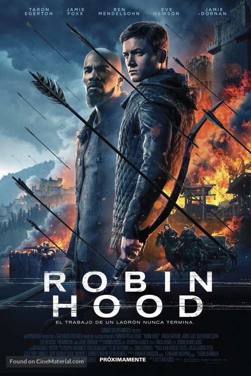 Robin Hood - Chilean Movie Poster