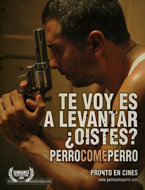 Perro come perro - Colombian Movie Poster