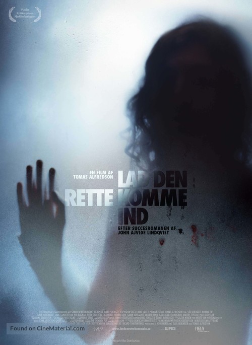 L&aring;t den r&auml;tte komma in - Danish Movie Poster