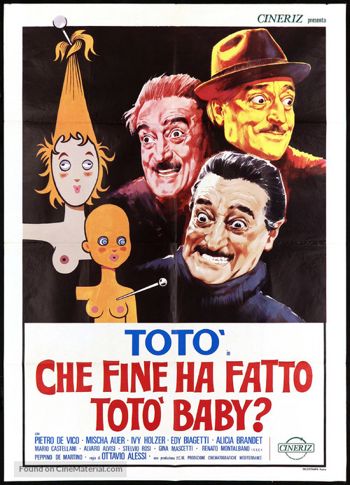 Che fine ha fatto Tot&ograve; baby? - Italian Movie Poster