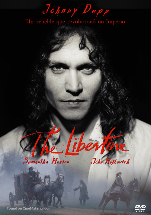 The Libertine - Spanish DVD movie cover