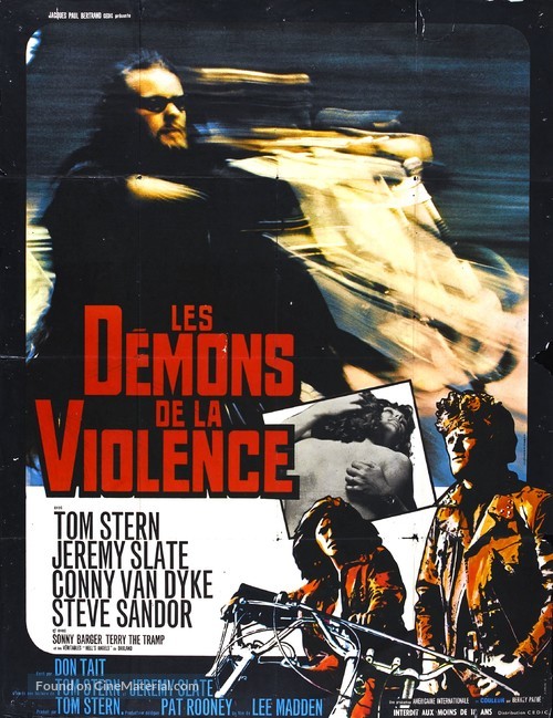 Hell&#039;s Angels &#039;69 - French Movie Poster