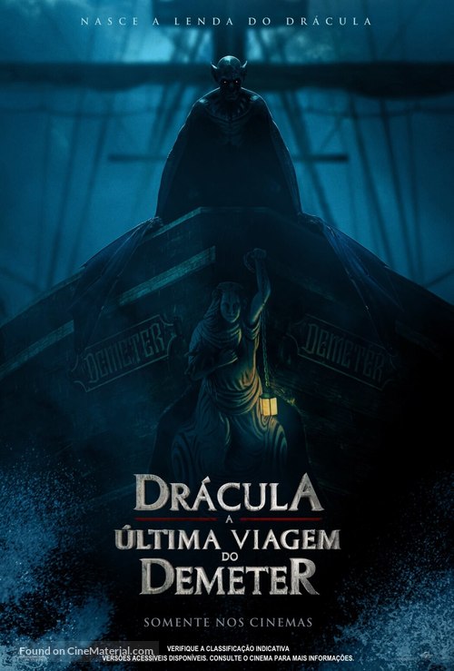 Last Voyage of the Demeter - Brazilian Movie Poster