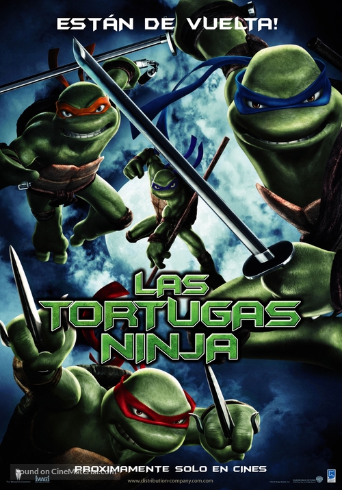 TMNT - Spanish Movie Poster