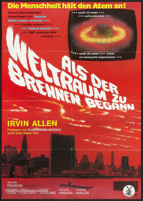 Voyage to the Bottom of the Sea - German Movie Poster