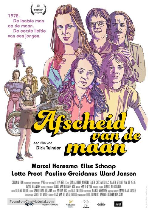 Afscheid van de Maan - Dutch Movie Poster