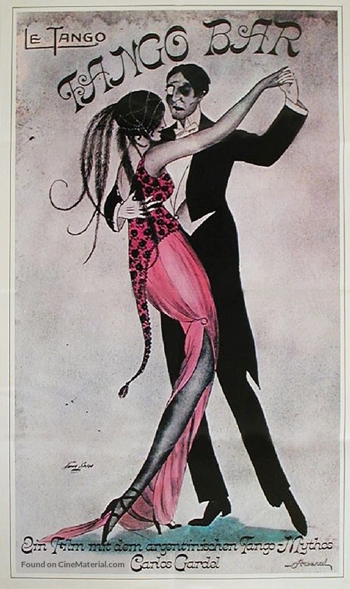 Tango Bar - German Movie Poster