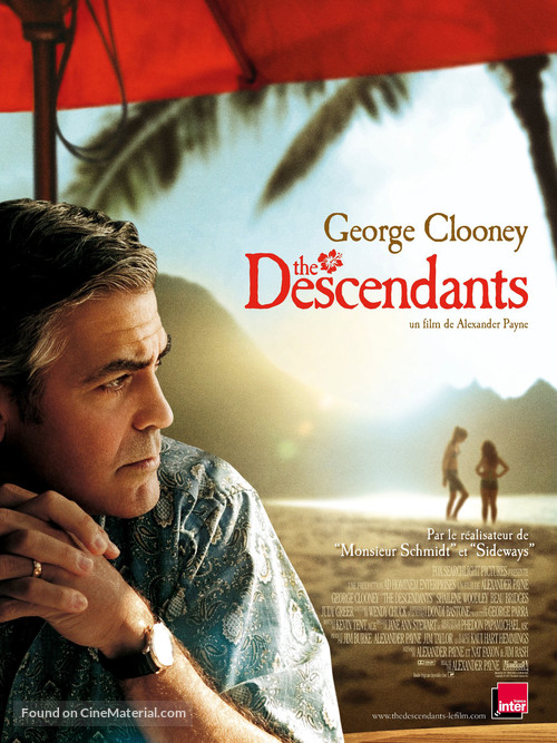 The Descendants - French Movie Poster