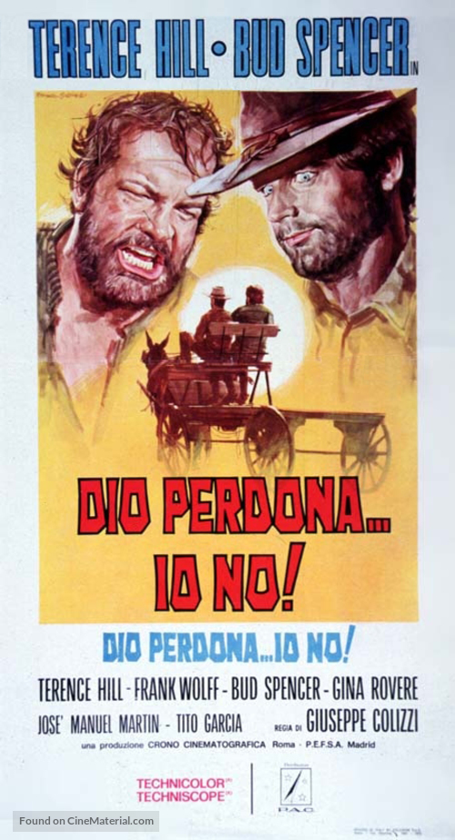 Dio perdona... Io no! - Italian Movie Poster