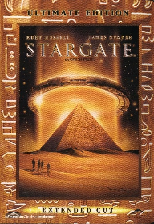 Stargate - Canadian DVD movie cover