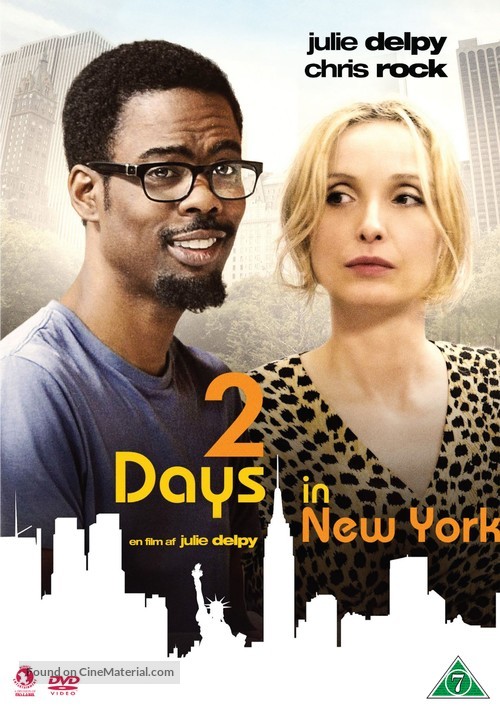 2 Days in New York - Danish DVD movie cover