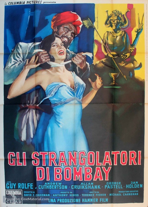 The Stranglers of Bombay - Italian Movie Poster