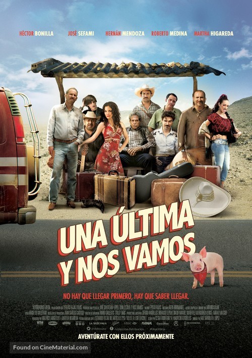 Una Ultima y Nos Vamos - Mexican Movie Poster