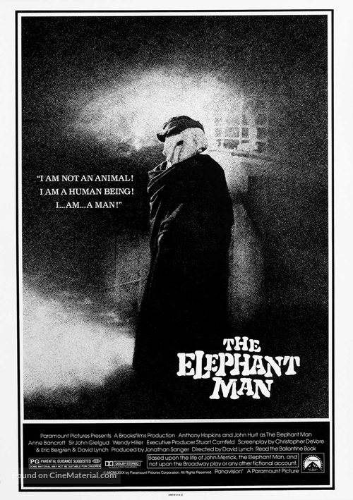 The Elephant Man - Movie Poster