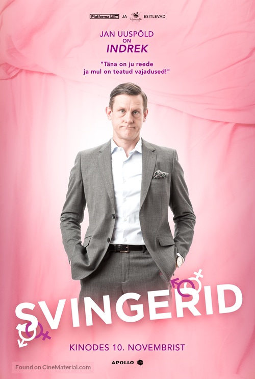 Svingerid - Estonian Movie Poster