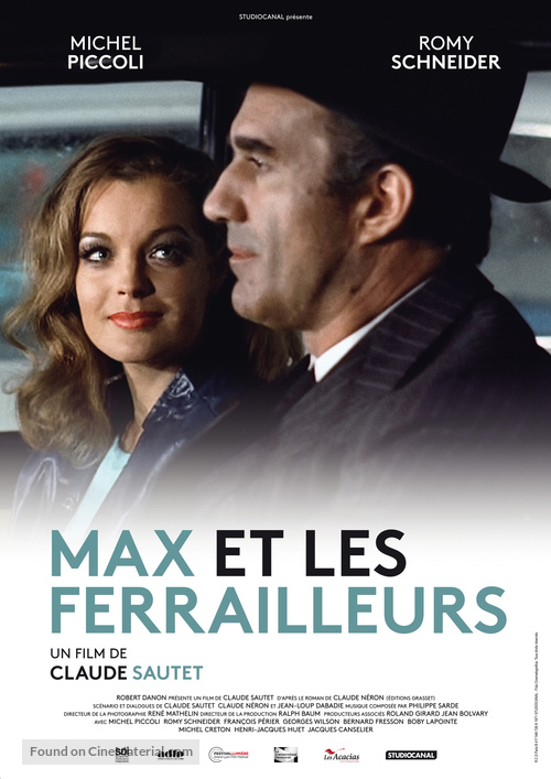 Max et les ferrailleurs - French Re-release movie poster