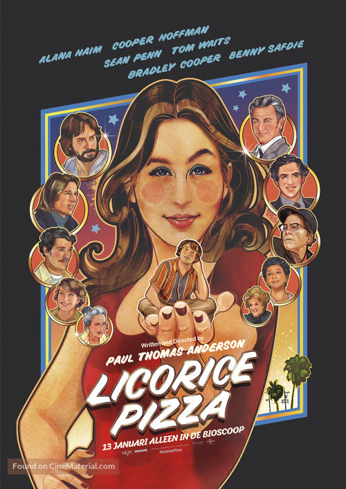 Licorice Pizza - Dutch Movie Poster