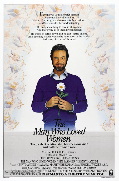 The Man Who Loved Women - Movie Poster