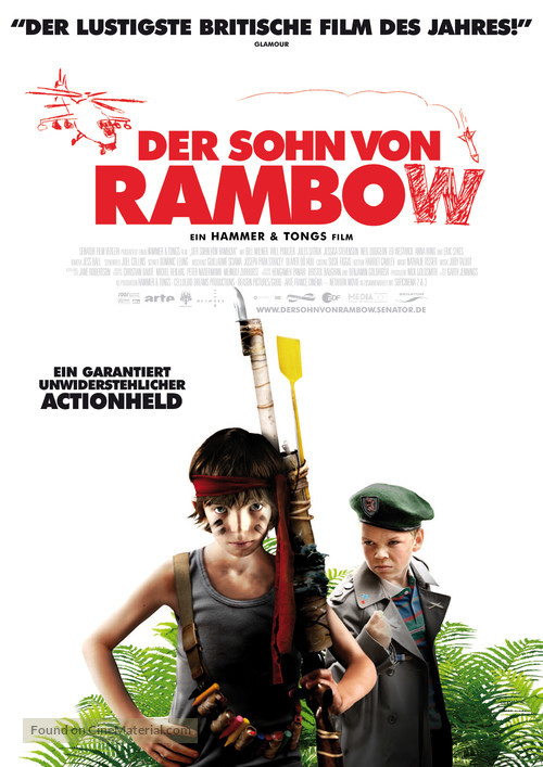 Son of Rambow - German Movie Poster