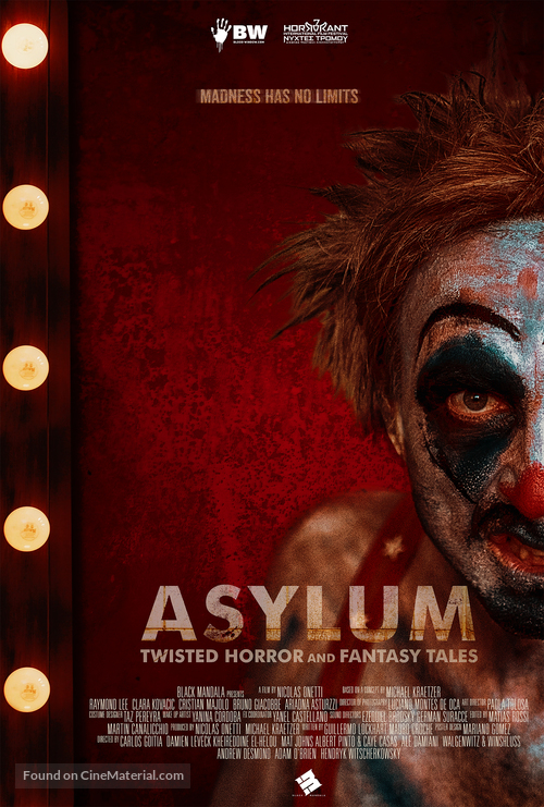 ASYLUM: Twisted Horror and Fantasy Tales - New Zealand Movie Poster