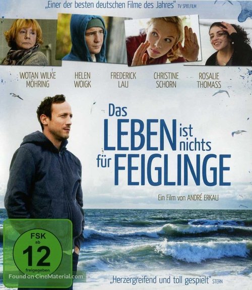 Das Leben ist nichts f&uuml;r Feiglinge - German Blu-Ray movie cover