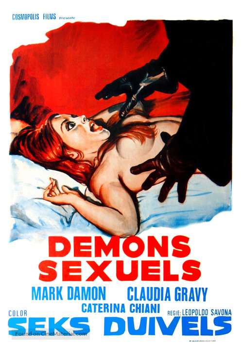 Byleth - il demone dell&#039;incesto - Belgian Movie Poster