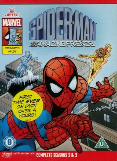 &quot;Spider-Man and His Amazing Friends&quot; - British DVD movie cover